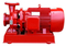Pompe de lutte contre l'incendie centrifuge horizontale à un étage XBC-ISW